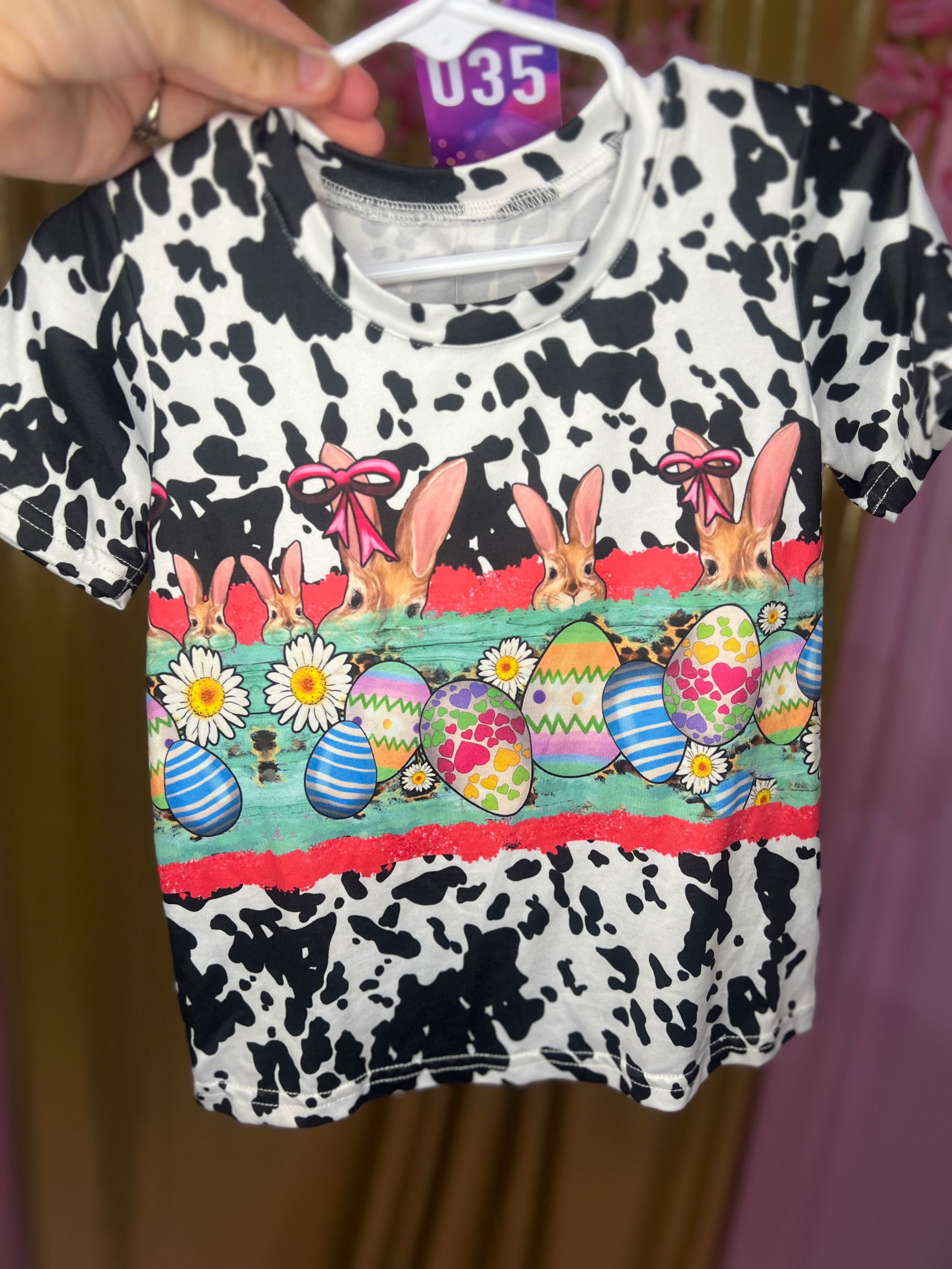 Egg bunny shirt