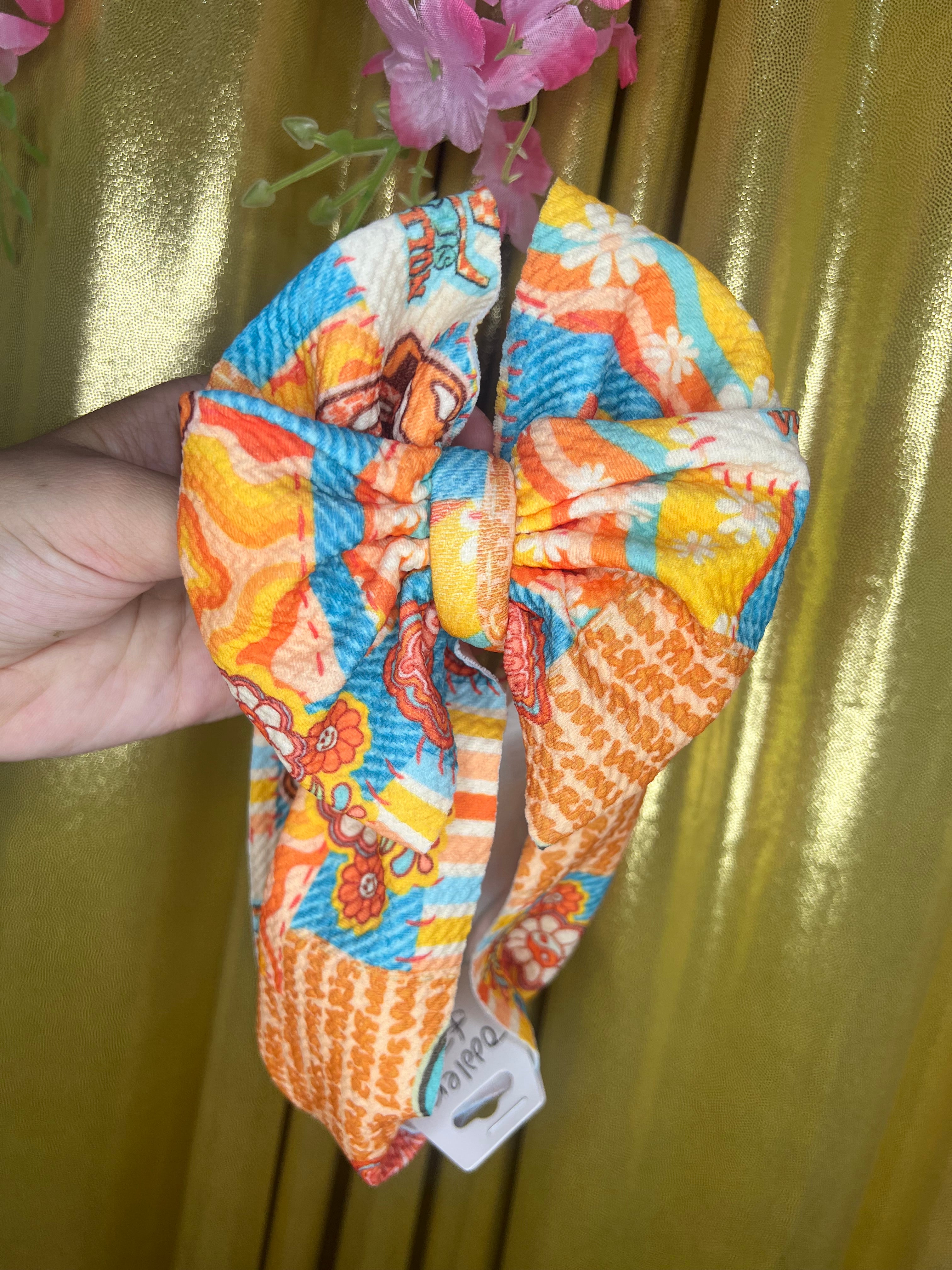 Boho boujee messy wrap