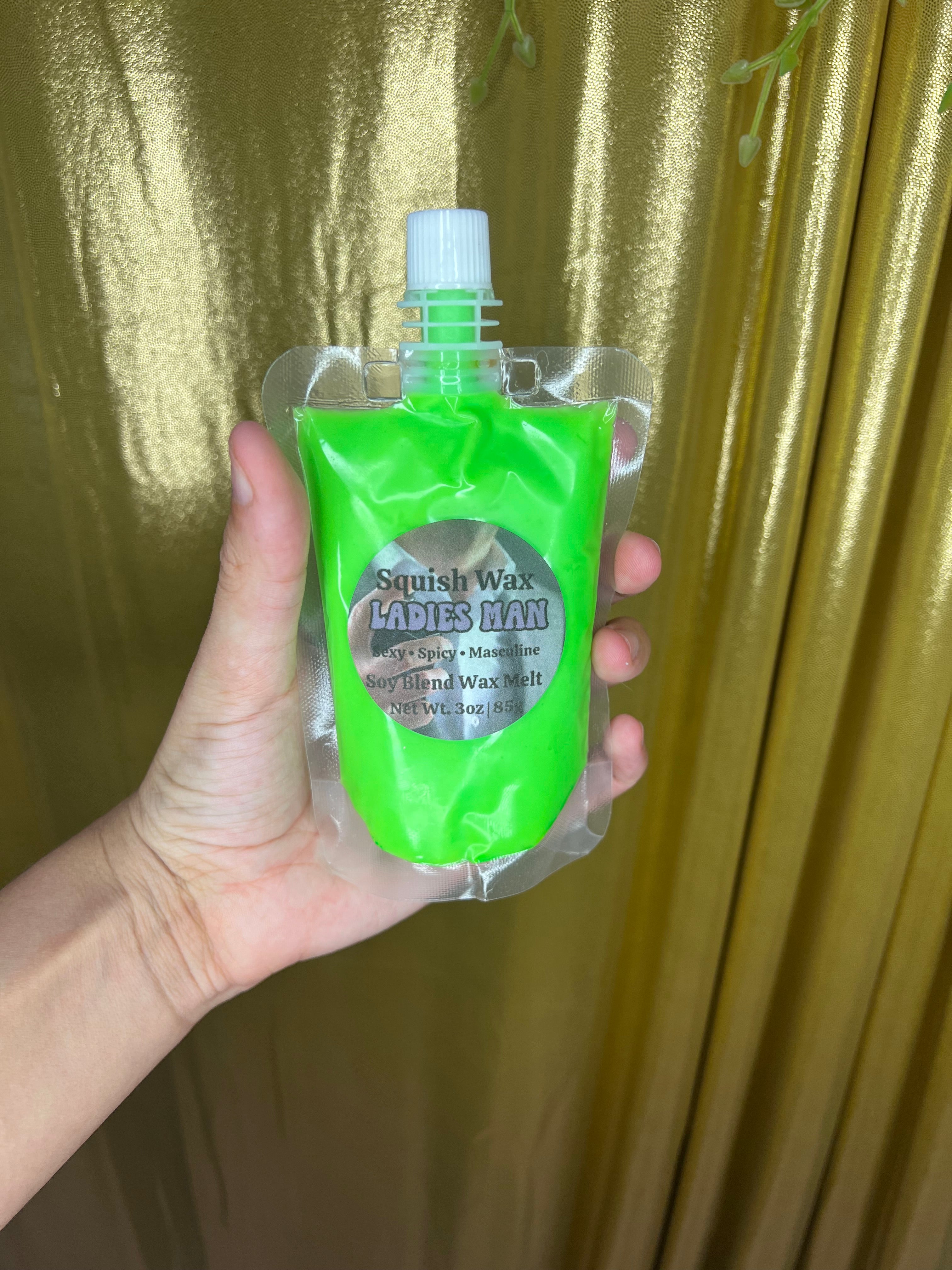 Ladies men squeeze wax