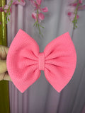 Pink bow