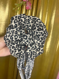 Cheetah messy wrap