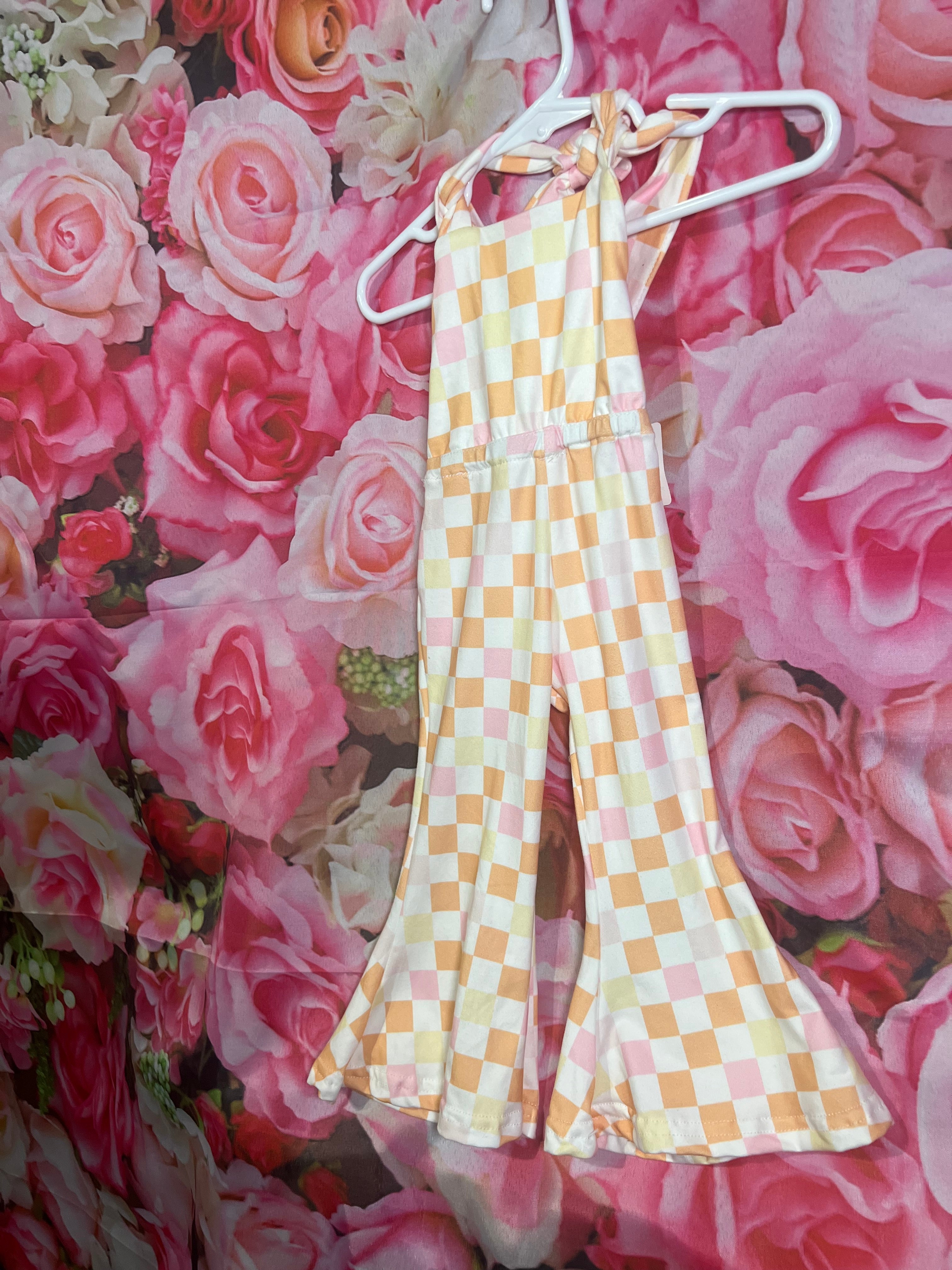 Checkard romper