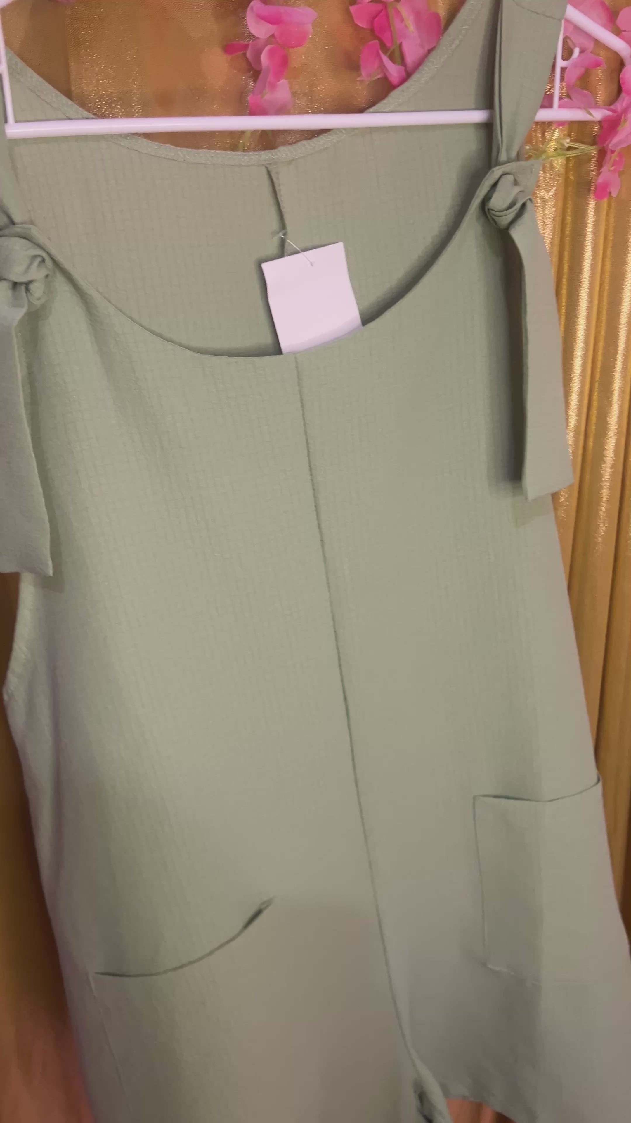 Light green romper